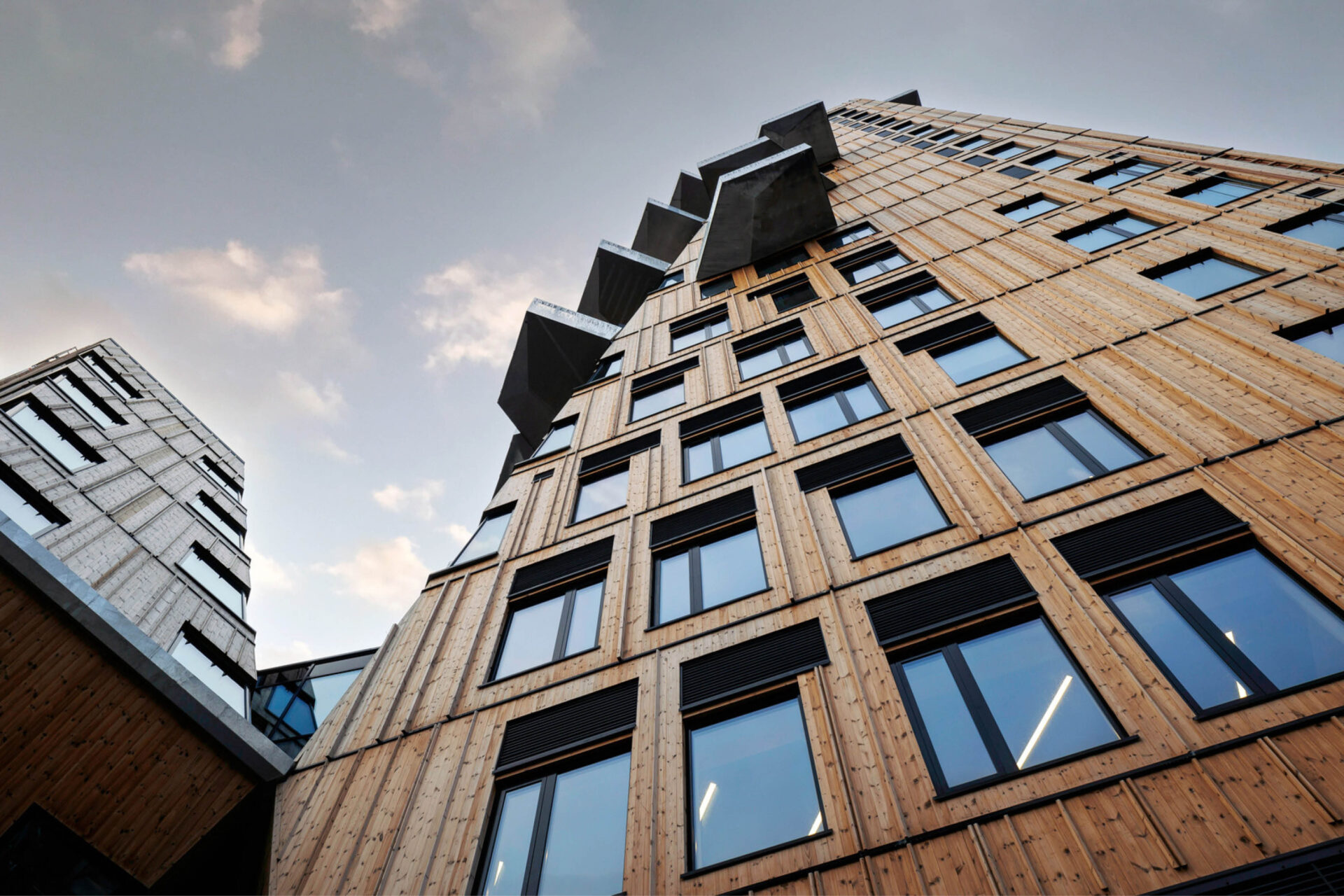 Vertikal Nydalen - fasade